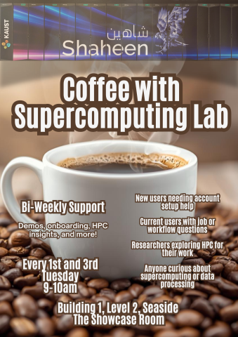Coffee with supercomputing lab